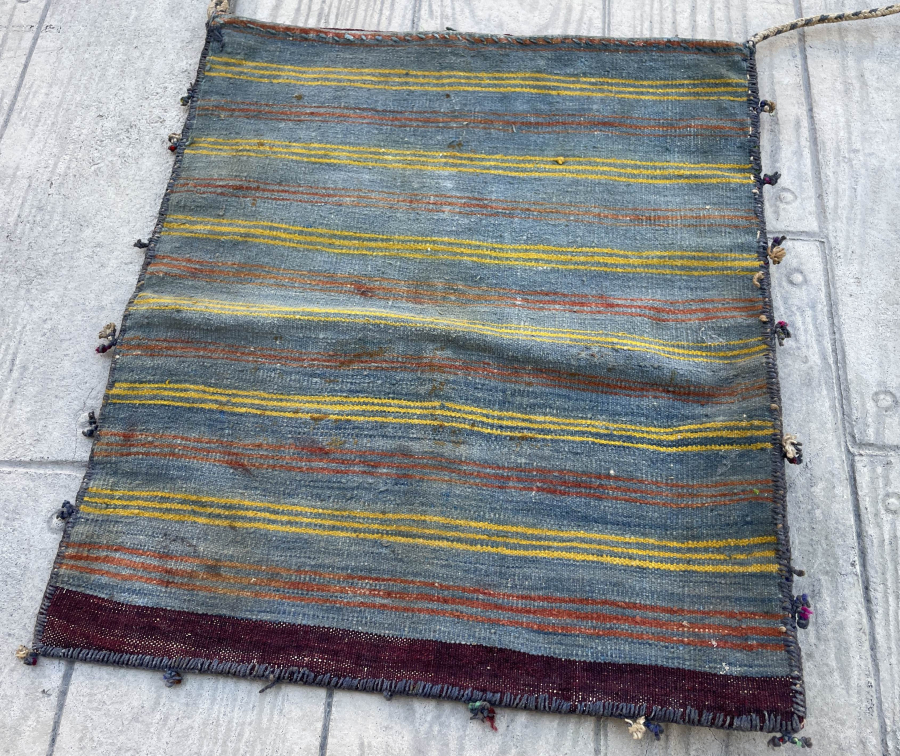 OSMANLI DÖNEMİ NADİR BERGAMA - KOZAK YÖRESİ TUZ HEYBESİ