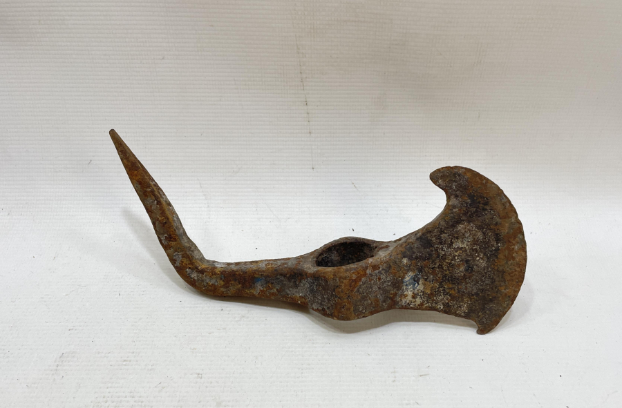 OSMANLI DÖNEMİ NADİR FORMDA DERVİŞ TEBERİ