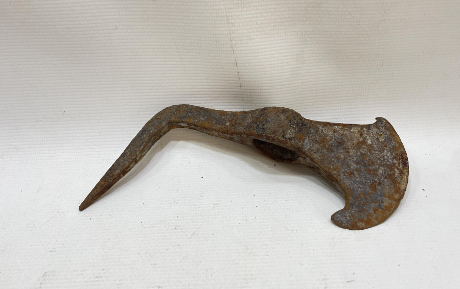 OSMANLI DÖNEMİ NADİR FORMDA DERVİŞ TEBERİ