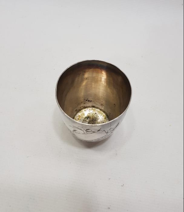 1900'LERDEN GAILAR BAYARD MARKA GÜMÜŞ KAPLAMA BARDAK