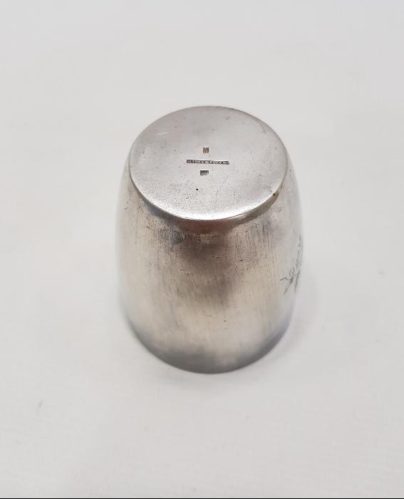 1900'LERDEN GAILAR BAYARD MARKA GÜMÜŞ KAPLAMA BARDAK