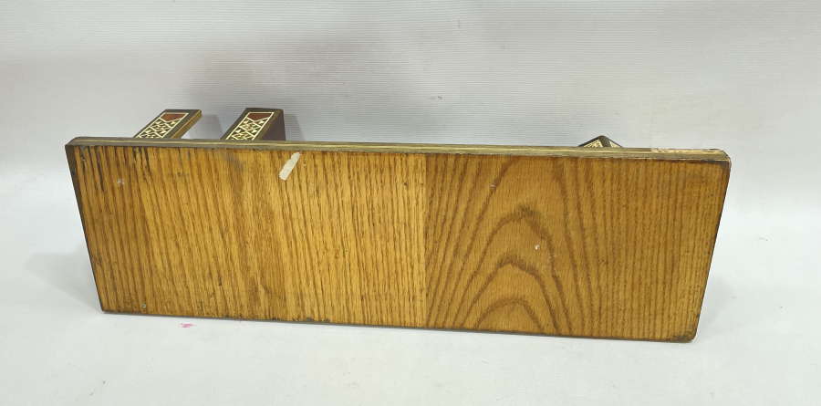 MARKÜTERİ İŞÇİLİKLİ BÜYÜK BOY ANTİKA MASA ÜSTÜ KALEMLİĞİ