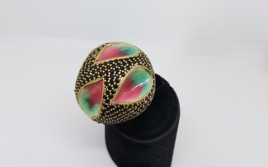 MİNE İŞÇİLİKLİ ÖZEL YAPIM GÜMÜŞ TESPİH