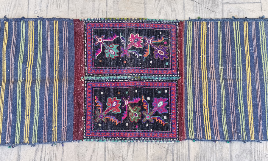 OSMANLI DÖNEMİ BERGAMA YÖRESİ ÇİFTE HEYBE