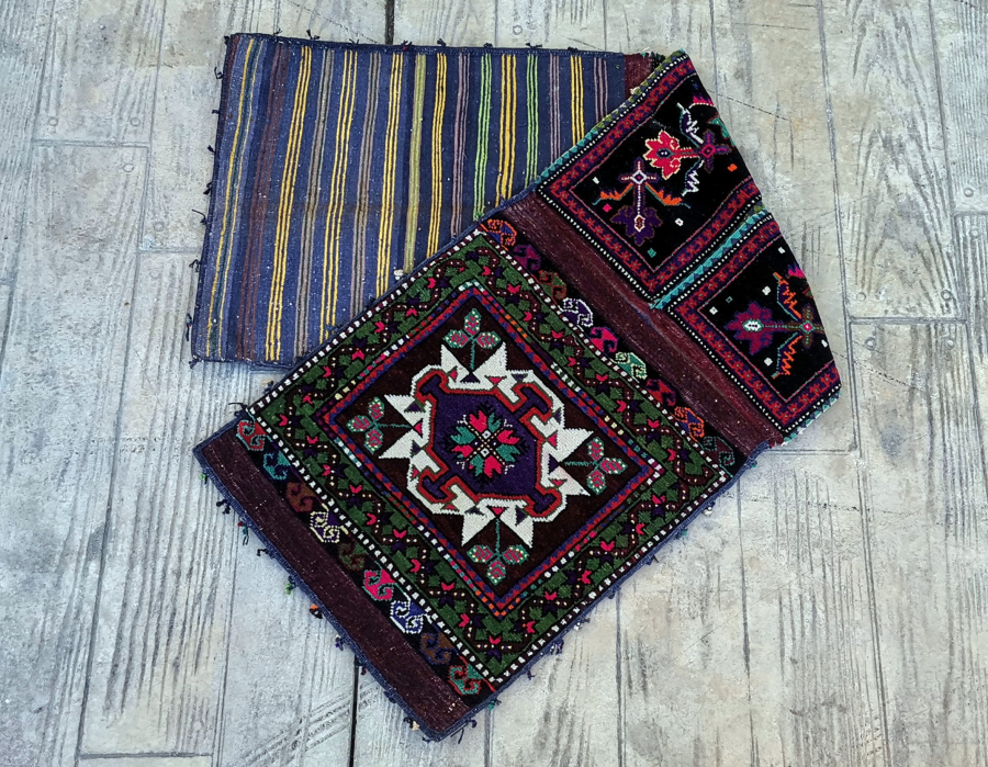 OSMANLI DÖNEMİ BERGAMA YÖRESİ ÇİFTE HEYBE