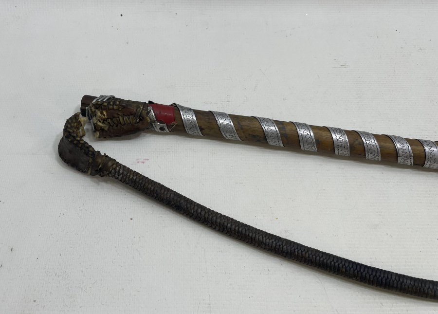 OSMANLI DÖNEMİ ÇERKES İŞİ AT KAMÇISI