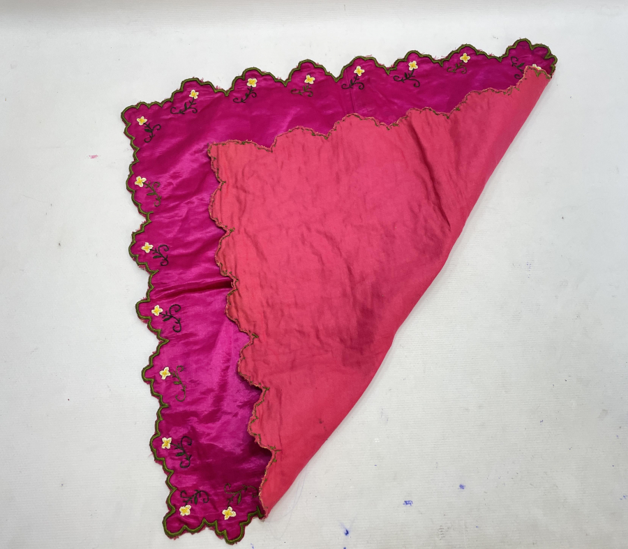 OSMANLI DÖNEMİ ÇOK NADİR İPEK NALIN BOHÇASI