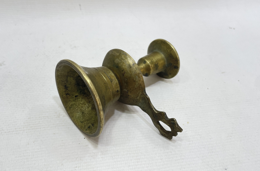 OSMANLI DÖNEMİ HAVAN ŞAMDAN FORMUNDA NADİR HATTAT ŞAMDANI