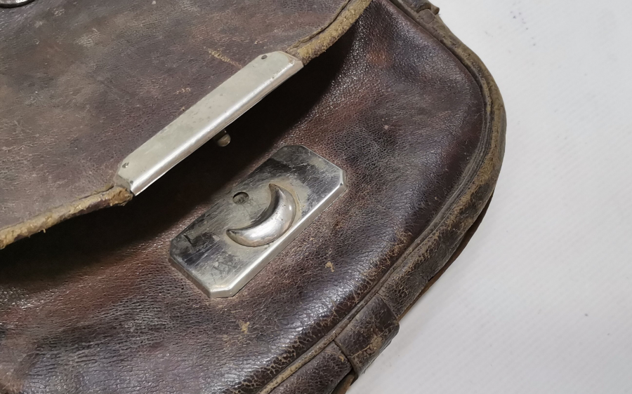 OSMANLI DÖNEMİ HİLAL DÜĞMELİ NADİR SUBAY ÇANTASI