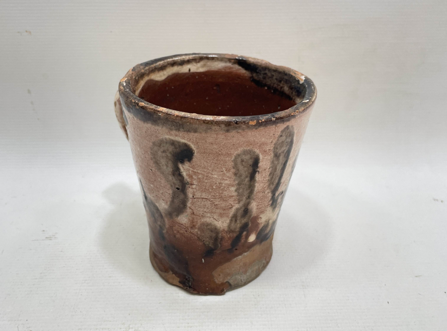 OSMANLI DÖNEMİ NADİR FORMDA ÇANAKKALE DALDIRMA - BARDAK