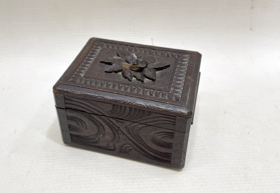 OSMANLI DÖNEMİ NADİR FORMDA TAMAMI EL YAPIMI AHŞAP SAAT KUTUSU - SAAT STANDI