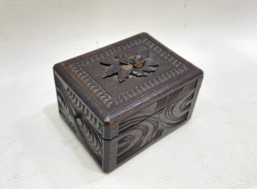 OSMANLI DÖNEMİ NADİR FORMDA TAMAMI EL YAPIMI AHŞAP SAAT KUTUSU - SAAT STANDI