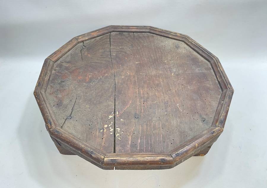 OSMANLI DÖNEMİ NADİR FORMDA TEKKE Şİ AHŞAP SOFRA