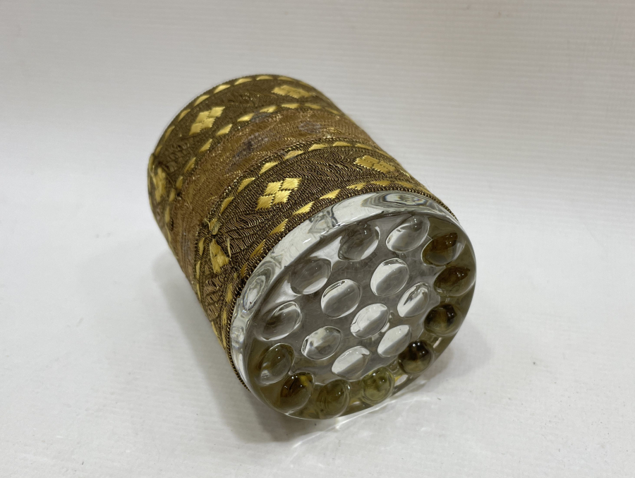 OSMANLI DÖNEMİ SIRMA İŞÇİLİKLİ ŞERBET BARDAĞI