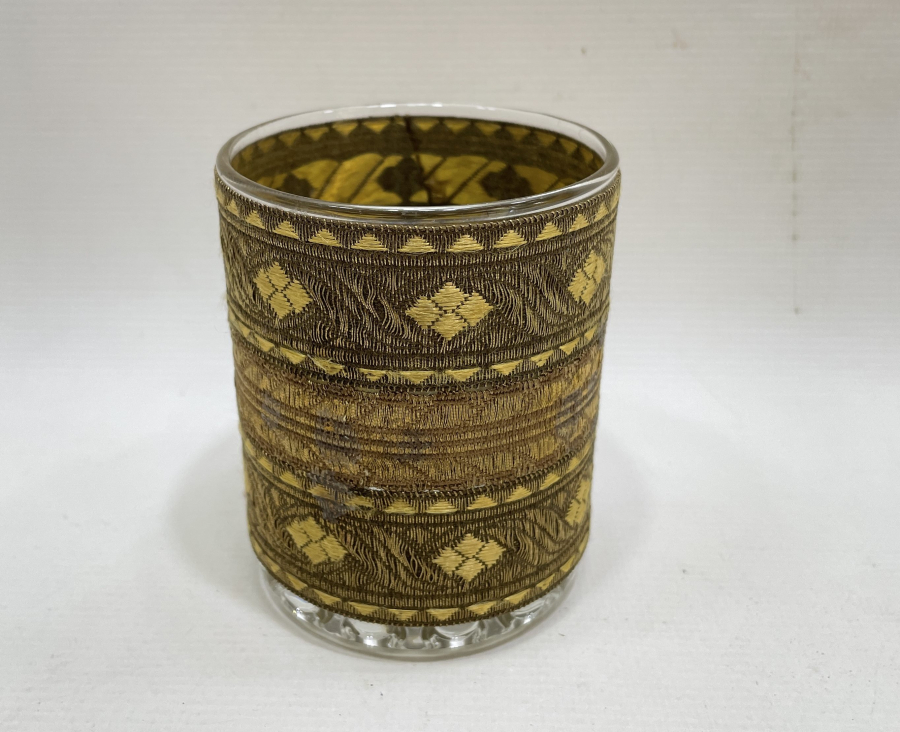 OSMANLI DÖNEMİ SIRMA İŞÇİLİKLİ ŞERBET BARDAĞI