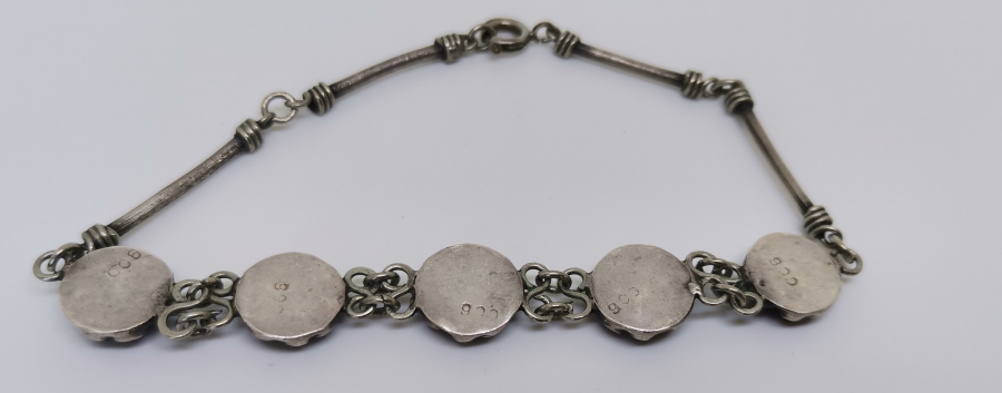 ÖZEL YAPIM GÜMÜŞ BİLEKLİK