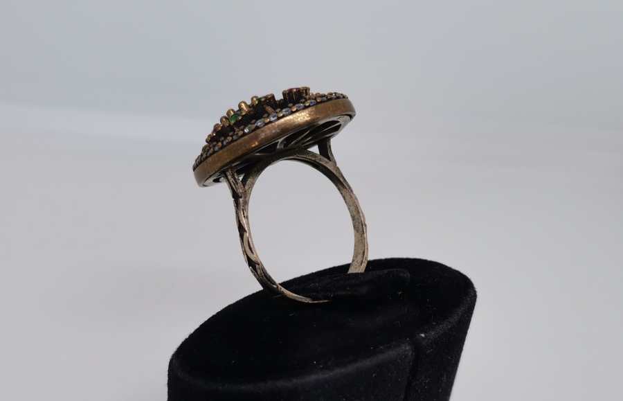 ÖZEL YAPIM GÜMÜŞ HÜRREM MODELİ YÜZÜK