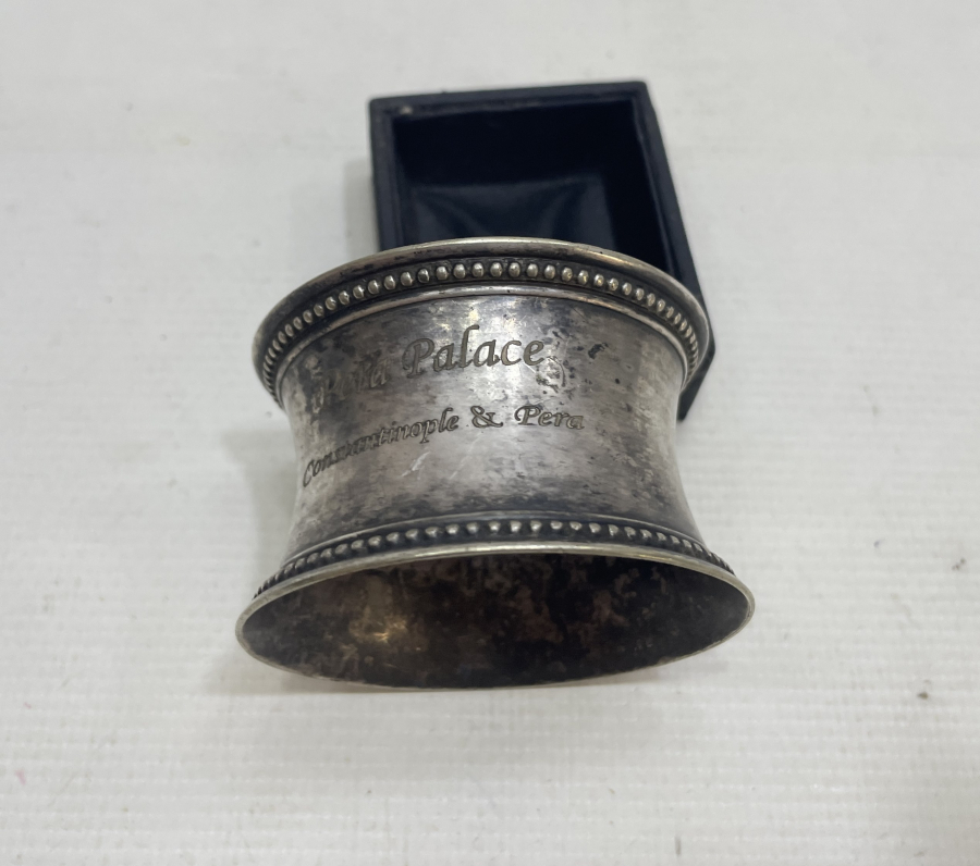 PERA PALACE OTELİNE AİT OSMANLI DÖNEMİ NADİR PEÇETELİK