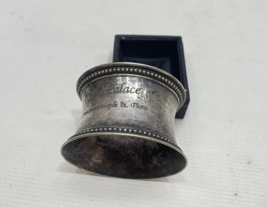 PERA PALACE OTELİNE AİT OSMANLI DÖNEMİ NADİR PEÇETELİK