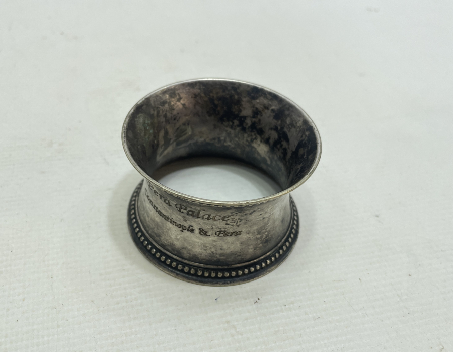 PERA PALACE OTELİNE AİT OSMANLI DÖNEMİ NADİR PEÇETELİK