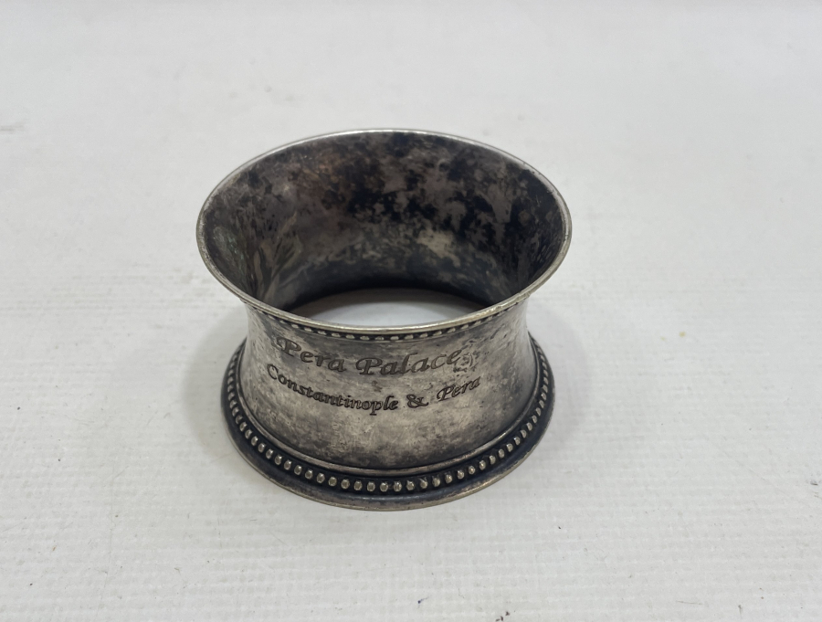 PERA PALACE OTELİNE AİT OSMANLI DÖNEMİ NADİR PEÇETELİK