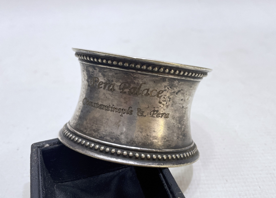PERA PALACE OTELİNE AİT OSMANLI DÖNEMİ NADİR PEÇETELİK
