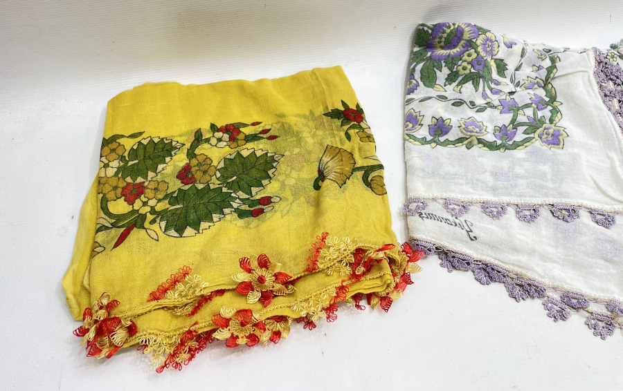 TAMAMI EL YAPIMI ANTİKA OYALI YAZMA LOTU