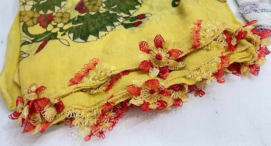 TAMAMI EL YAPIMI ANTİKA OYALI YAZMA LOTU