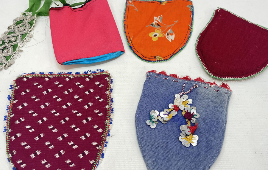 TAMAMI EL YAPIMI TAHTACI İŞİ KESE LOTU