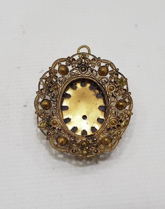 ÜZERİ MOR AKİK TAŞLI KOLYE UCU