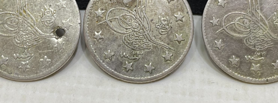 ABDÜLHAMİD HAN DÖNEMİ GÜMÜŞ 2 KURUŞ LOTU