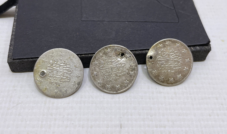 ABDÜLHAMİD HAN DÖNEMİ GÜMÜŞ 2 KURUŞ LOTU