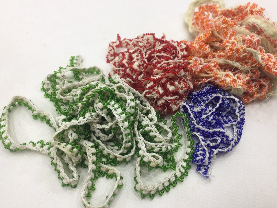 ANTİKA OYA LOTU. YAZMA OYASI KENARI LOTU