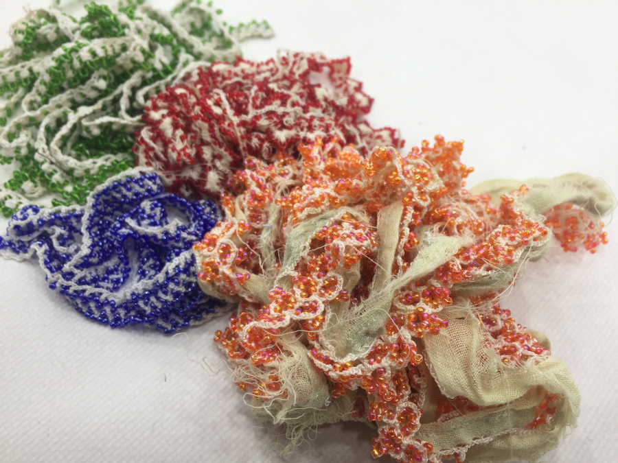 ANTİKA OYA LOTU. YAZMA OYASI KENARI LOTU