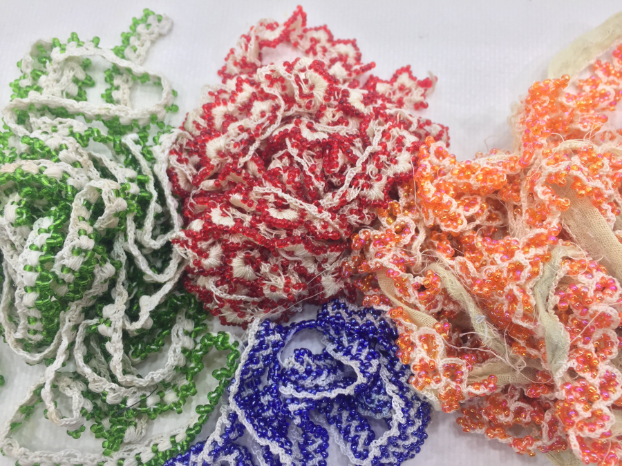 ANTİKA OYA LOTU. YAZMA OYASI KENARI LOTU