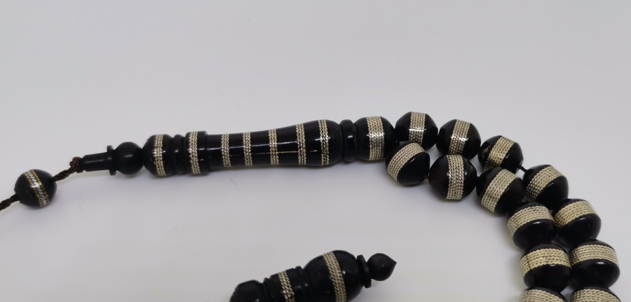 GÜMÜŞ SARMA İŞÇİLİKLİ KUKA TESPİH