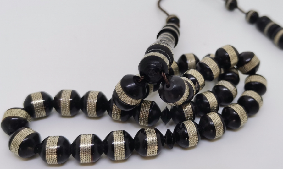 GÜMÜŞ SARMA İŞÇİLİKLİ KUKA TESPİH