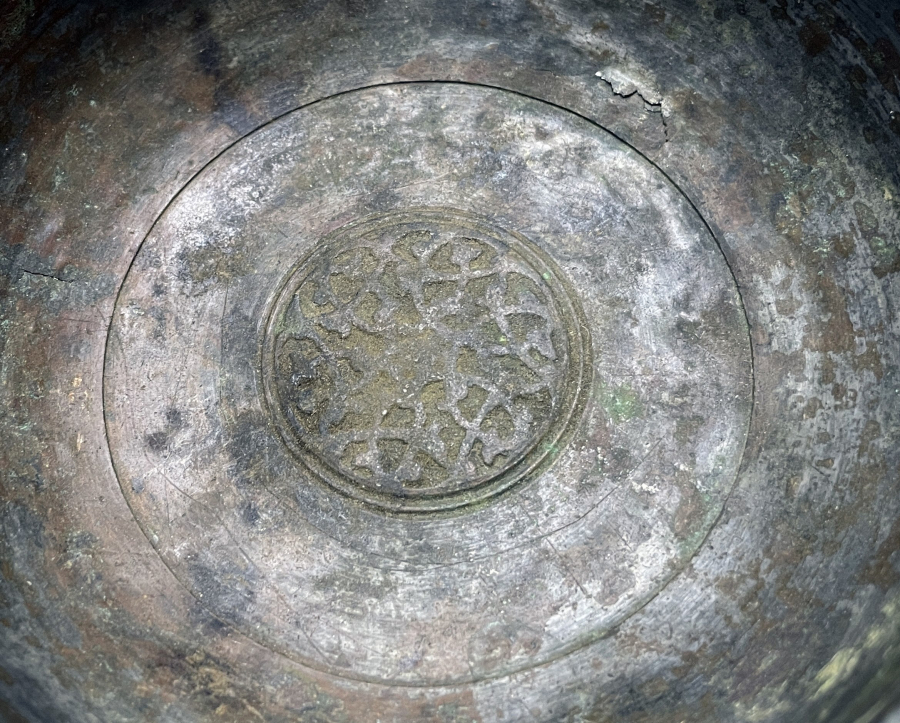 OSMANLI DÖNEMİ 1800 BAŞLARI ÇOK NADİR BRONZ TAS