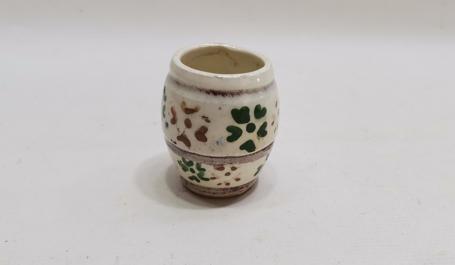 OSMANLI DÖNEMİ NADİR FORMDA KÜTAHYA HOKKA