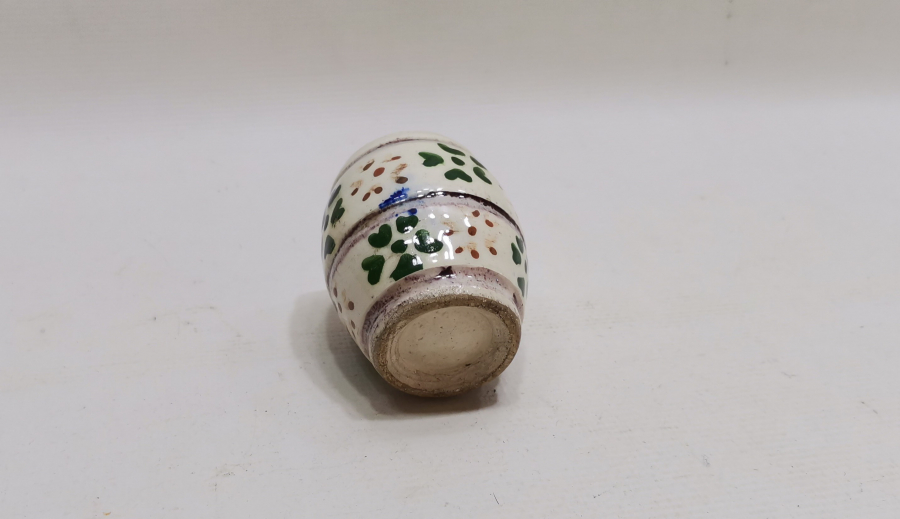 OSMANLI DÖNEMİ NADİR FORMDA KÜTAHYA HOKKA