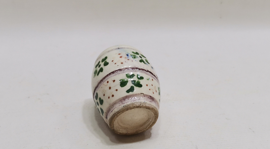 OSMANLI DÖNEMİ NADİR FORMDA KÜTAHYA HOKKA