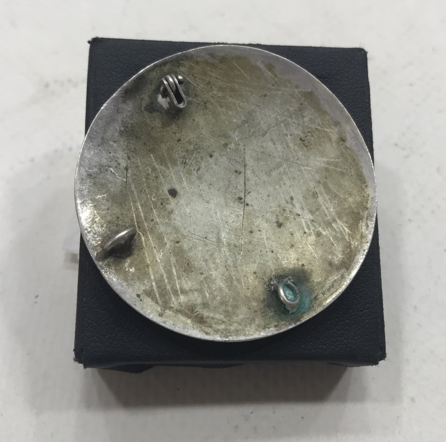 OSMANLI DÖNEMİ SAVATLI GÜMÜŞ BÜYÜK BOY KOLYE