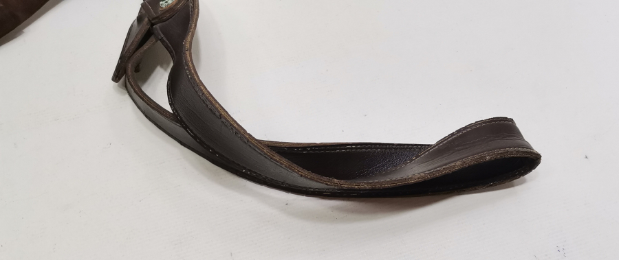 TAM TAKIM ANTİKA DERİ SİLAH ASKISI