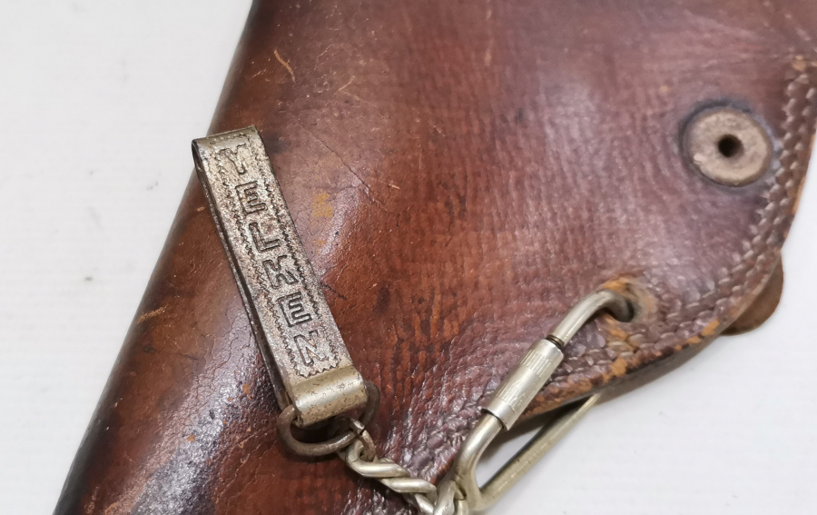 TAM TAKIM ANTİKA DERİ SİLAH ASKISI