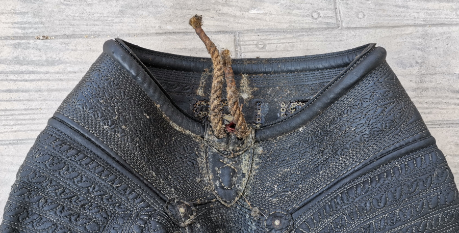 TAMAMI EL YAPIMI DERİ PEHLİVAN KISPETİ