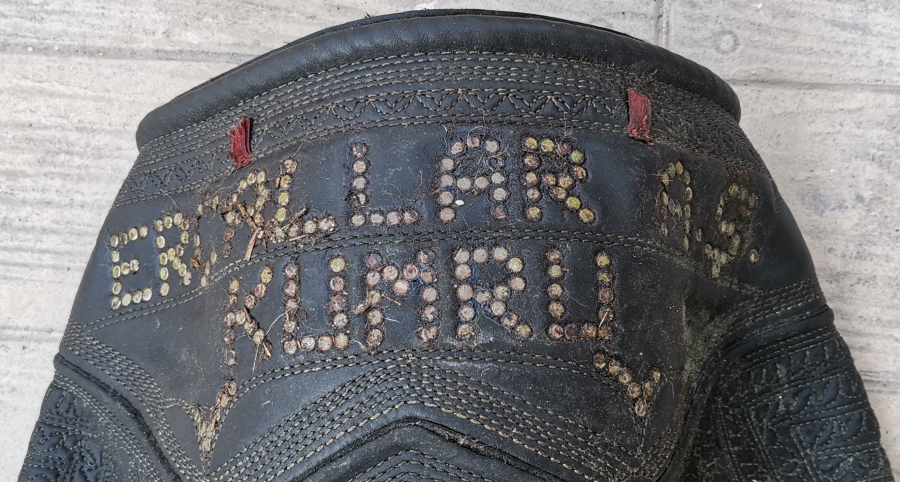 TAMAMI EL YAPIMI DERİ PEHLİVAN KISPETİ