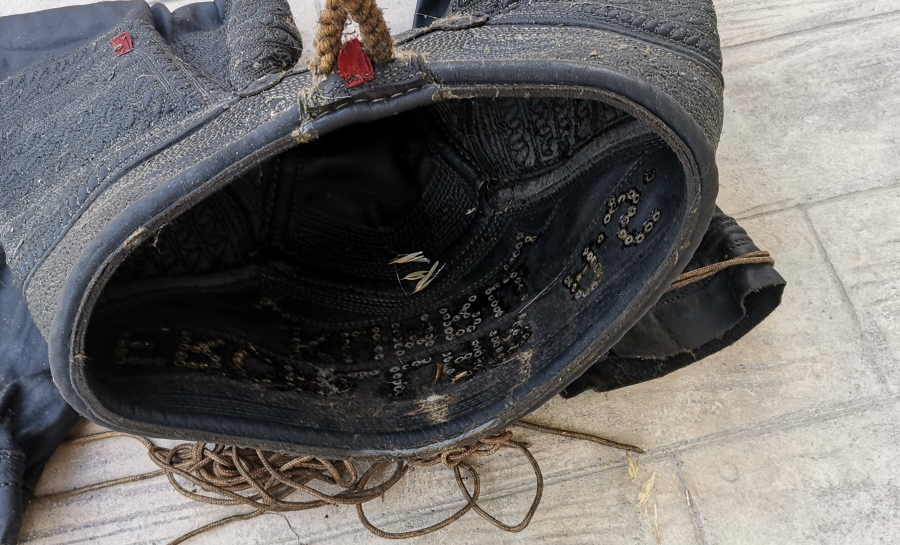 TAMAMI EL YAPIMI DERİ PEHLİVAN KISPETİ