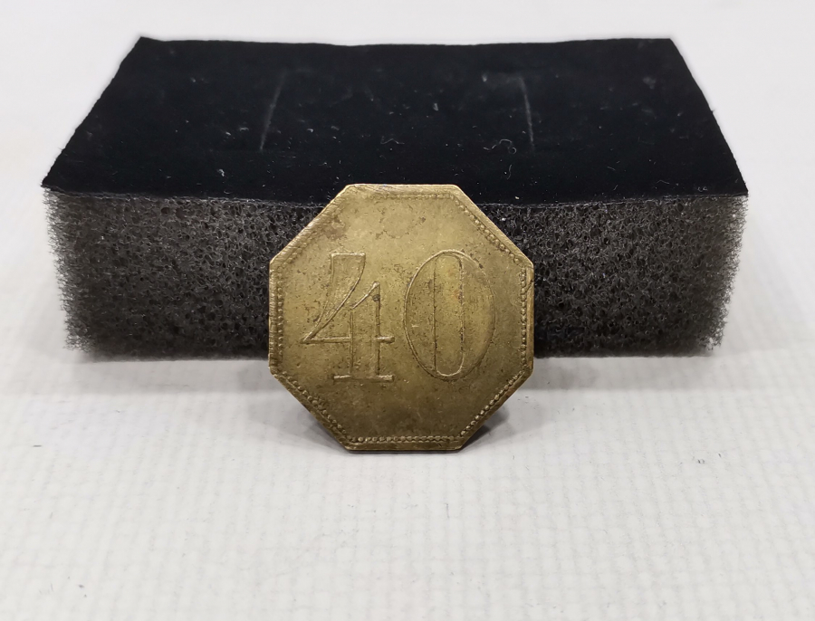 WİLD KOHM CONSTANTİNOPLE YAZILI OSMANLI DÖNEMİ NADİR JETON