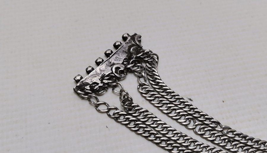 2. MAHMUD HAN TUĞRALI NADİR GÜMÜŞ BİLEKLİK