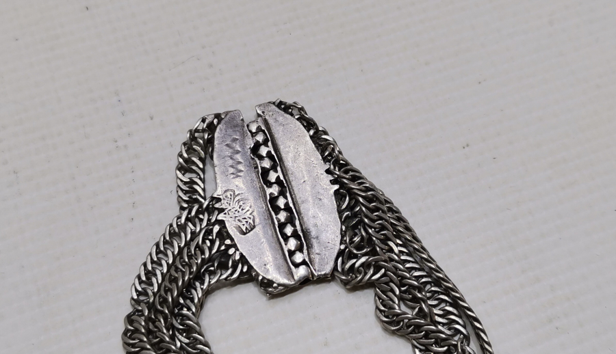 2. MAHMUD HAN TUĞRALI NADİR GÜMÜŞ BİLEKLİK